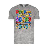 Cloud Rock rock your  world down syndrome Vintage Tee - Artiststas