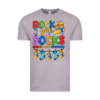Vintage Zinc rock your  world down syndrome Vintage Tee - Artiststas