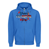 True Royal happy memorial day Zipper Hoodie - MaliasSmallBusiness