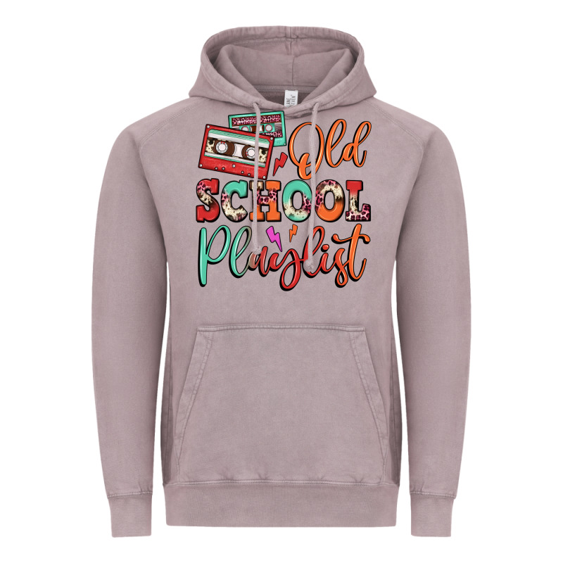 Old School Playlist Cassette Vintage Hoodie by FaDigitalArtStudio | Teevron
