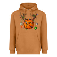 Meerkat Basketball Horn Christmas Heavyweight Hoodie - BundleAndBundleShop