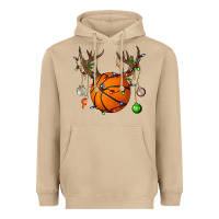 Mushroom Basketball Horn Christmas Heavyweight Hoodie - BundleAndBundleShop