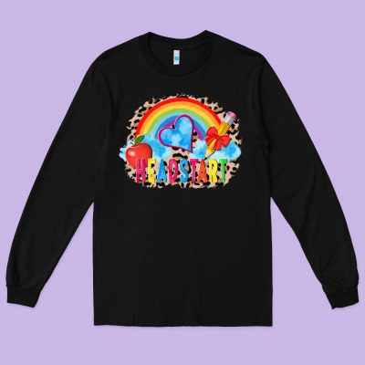 Back To School Headstart 3200x2400 Long Sleeve Tee Designed By Adodesignshop
