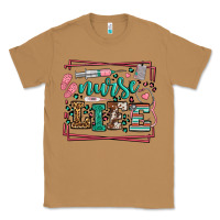 Toasted Coconut Nurse life leopard frame Classic Tee - LillyAllenDesigns
