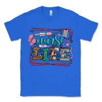 True Royal Nurse life leopard frame Classic Tee - LillyAllenDesigns