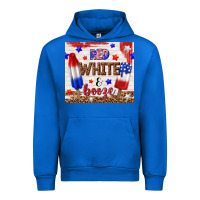 Cobalt red white and booze Urban Hoodie - TumblerDesignByShophia