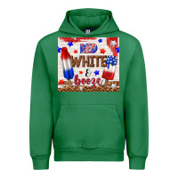 Emerald red white and booze Urban Hoodie - TumblerDesignByShophia
