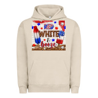 Pigment French Oak red white and booze Urban Hoodie - TumblerDesignByShophia