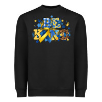Black be kind Heavyweight Sweatshirt - Artiststas