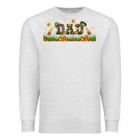 Oatmeal Heather american football dad libbey glass Premium Sweatshirt - BundleAndBundleShop