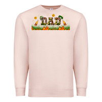 Pale Pink american football dad libbey glass Premium Sweatshirt - BundleAndBundleShop