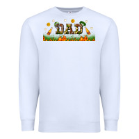 White american football dad libbey glass Premium Sweatshirt - BundleAndBundleShop