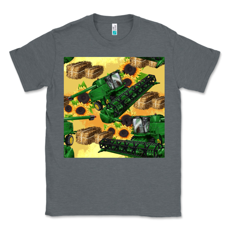Harvester Seamless Pattern Classic Tee by BundleAndBundleShop | Teevron