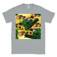 Heather Grey harvester seamless pattern Classic Tee - BundleAndBundleShop
