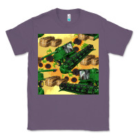 Lavender harvester seamless pattern Classic Tee - BundleAndBundleShop