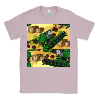 Lilac harvester seamless pattern Classic Tee - BundleAndBundleShop