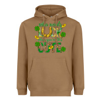 Toasted Coconut Who Needs Luck When You're This Cute St. Patricks Heavyweight Hoodie - BundleAndBundleShop