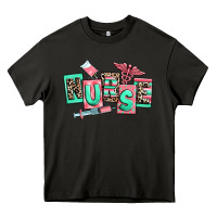 Asphalt nurse Heavy Core Tee - RanaPortraitStore