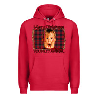 Cardinal Merry Christmas You Filthy Animal Premium Hoodie - Bettercallsaul