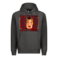 Charcoal Heather Merry Christmas You Filthy Animal Premium Hoodie - Bettercallsaul