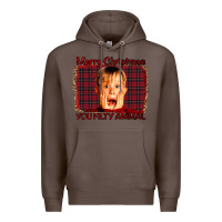 Coffee Merry Christmas You Filthy Animal Premium Hoodie - Bettercallsaul