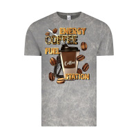 Cloud Rock energy coffee fuel station Vintage Tee - Artiststas
