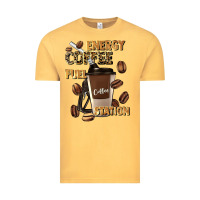Vintage Mustard energy coffee fuel station Vintage Tee - Artiststas