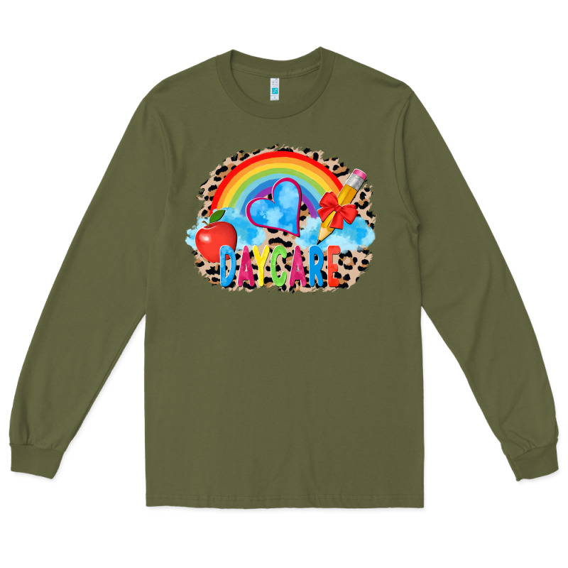 Back To School Daycare 3200x2400 Long Sleeve Tee by AdoDesignShop | Teevron