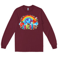 Burgundy back to school daycare 3200x2400 Long Sleeve Tee - AdoDesignShop