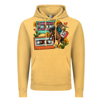Vintage Mustard rodeo sunflower cactus cassette Vintage Hoodie - FaDigitalArtStudio