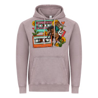 Vintage Zinc rodeo sunflower cactus cassette Vintage Hoodie - FaDigitalArtStudio
