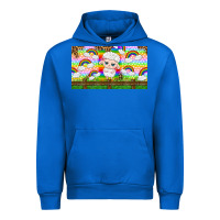 Cobalt cute sheep Urban Hoodie - TumblerDesignByShophia
