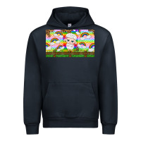 Navy cute sheep Urban Hoodie - TumblerDesignByShophia