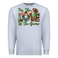 Heather Grey for the love of the game Premium Sweatshirt - BundleAndBundleShop