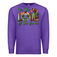 Purple for the love of the game Premium Sweatshirt - BundleAndBundleShop