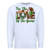 White for the love of the game Premium Sweatshirt - BundleAndBundleShop