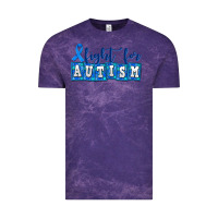 Cloud Purple fight for autism Vintage Tee - AdoDesignShop