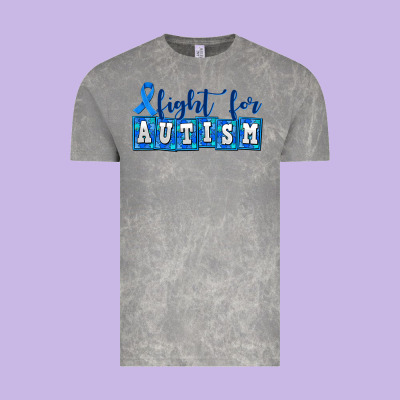 Fight For Autism Vintage Tee Designed By Adodesignshop