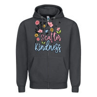Smoke scatter kindness Zipper Hoodie - MaliasSmallBusiness