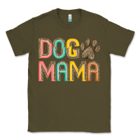 Army Green dog mama Classic Tee - JahusDesignShop