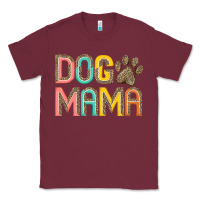 Burgundy dog mama Classic Tee - JahusDesignShop