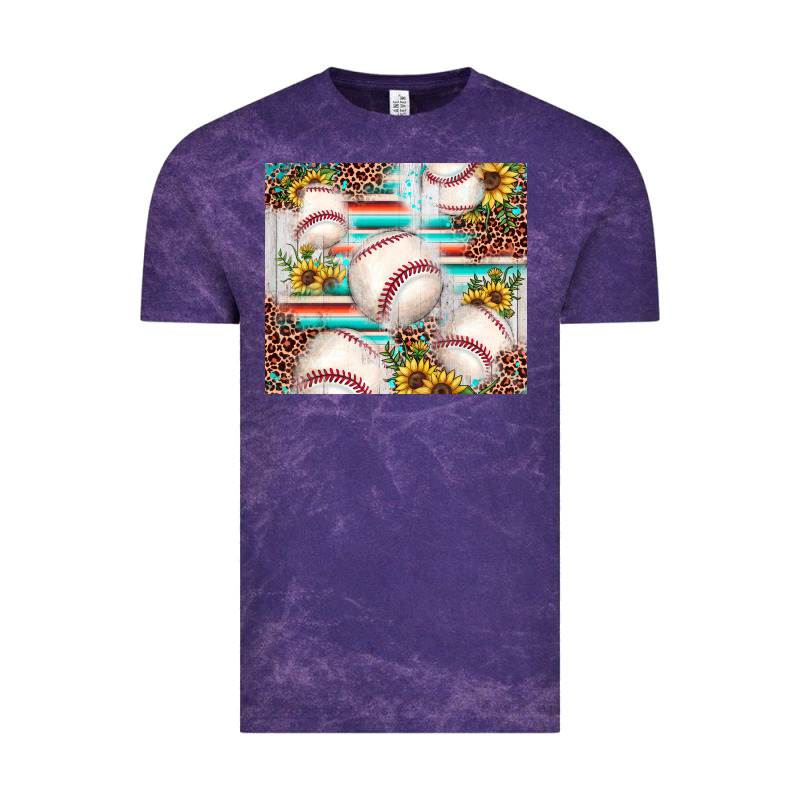 Baseball Leopard Sunflower Vintage Tee by JahusDesignShop | Teevron