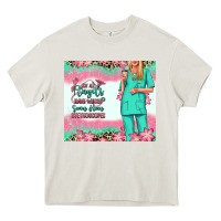 Cream not all angels have wings blonde nurse Heavy Core Tee - RanaPortraitStore