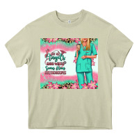 Mossy not all angels have wings blonde nurse Heavy Core Tee - RanaPortraitStore