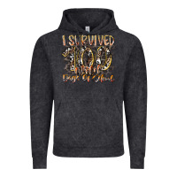 Vintage Black i survived 100 wild days of school Vintage Hoodie - RacoonDesign