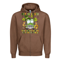 Chestnut get in loser we re going to find the pot of gold Zipper Hoodie - MaliasSmallBusiness