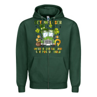 Sports Green get in loser we re going to find the pot of gold Zipper Hoodie - MaliasSmallBusiness