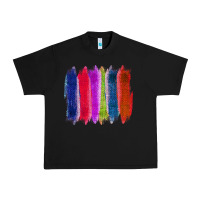 Black Colored Jute Brush Strokes Urban Heavy Tee - Bettercallsaul