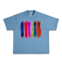 Pebble Blue Colored Jute Brush Strokes Urban Heavy Tee - Bettercallsaul