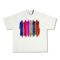 Pistachio Colored Jute Brush Strokes Urban Heavy Tee - Bettercallsaul